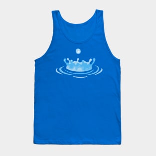 Water Droplets Tank Top